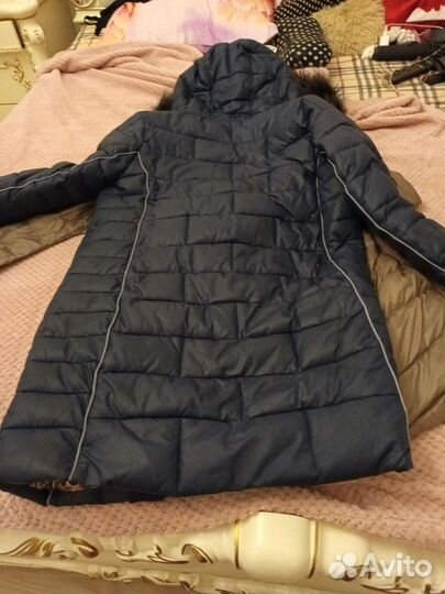 Пуховик зимний женский