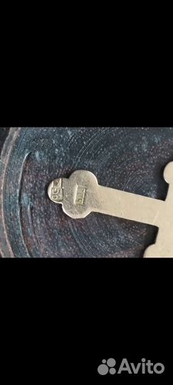 Крест золотой антикварный