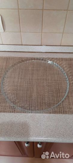 Блюдо и салатники стеклянные