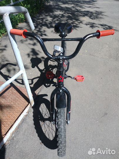 Детский велосипед stark tanuki 16 черный