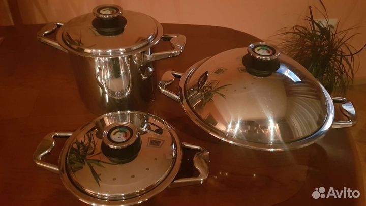 Zepter набор кастрюль новое