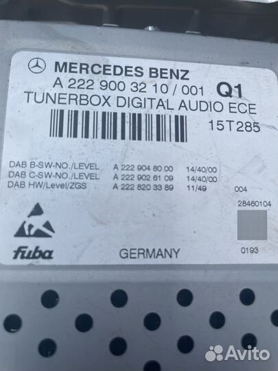 Tv тюнер mercedes