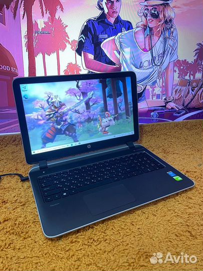 Мощный игровой ноутбук HP на i7