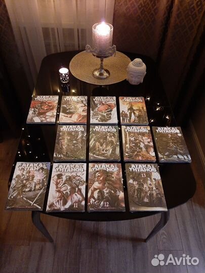 Манга атака титанов 1-13том