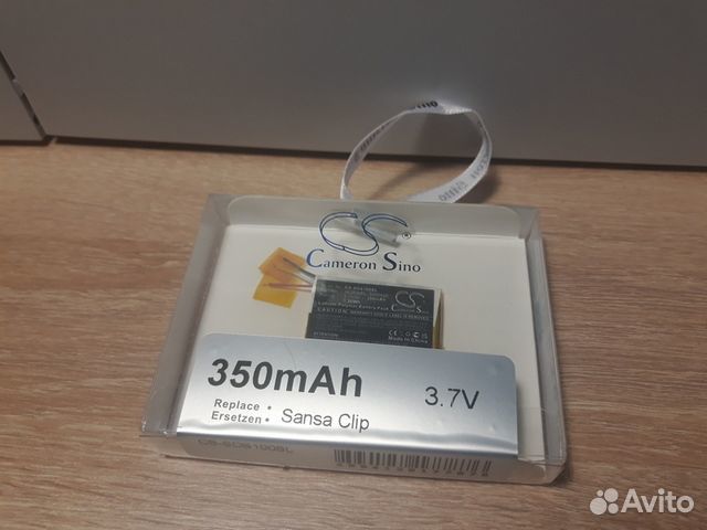 Аккумулятор для sandisk Sansa Clip Zip