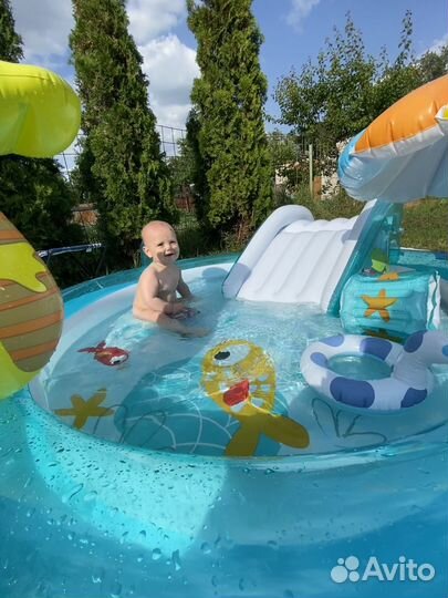 Детский надувной бассейн