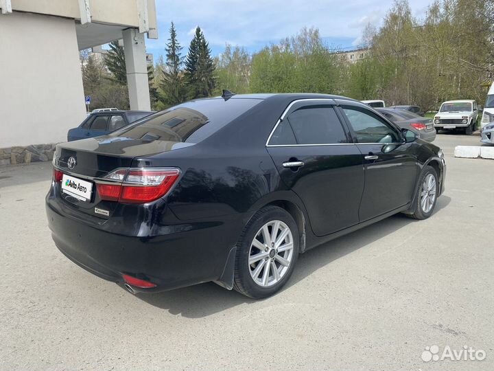 Toyota Camry 2.5 AT, 2017, 120 000 км