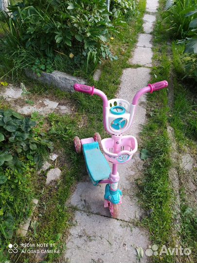 Самокат детский трехколесный