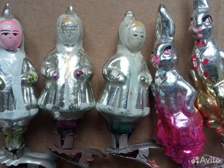 Ёлочные игрушки прищепки от бабушки