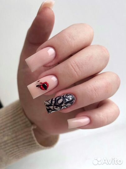 Наращивание ногтей, Маникюр, Гель лак