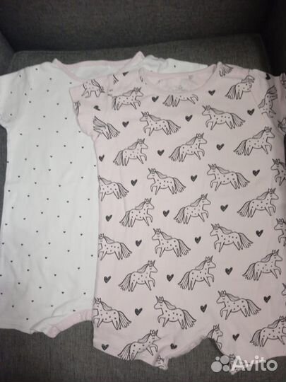 Вещи пакетом для девочки 80 86