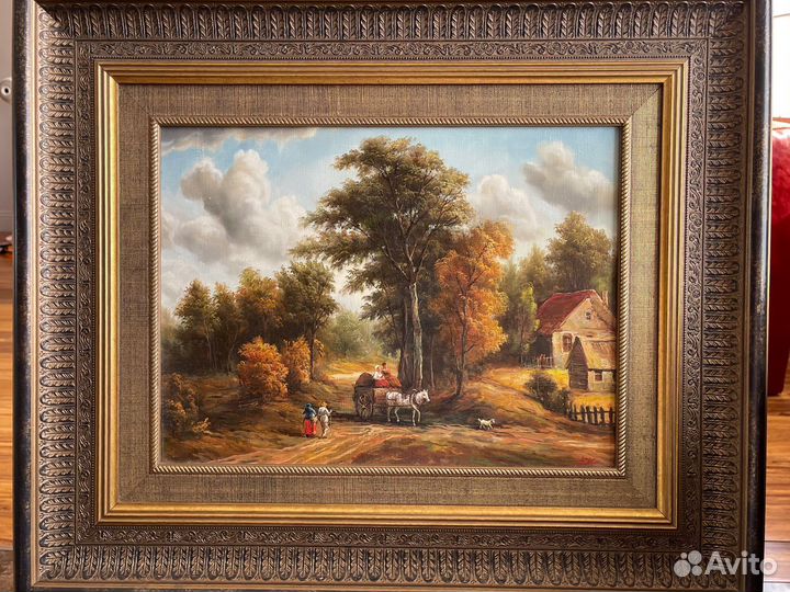 Картина холст масло 40х30