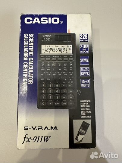 Калькулятор casio fx 991w