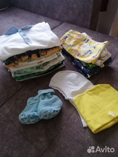 Пакет детских вещей от 3 до 6 месяцев