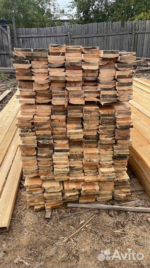 Доска заборная обрезная