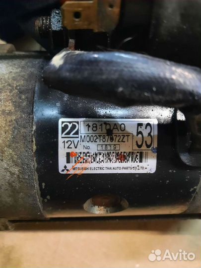 Стартер Mitsubishi Pajero Sport,L200 4D56U