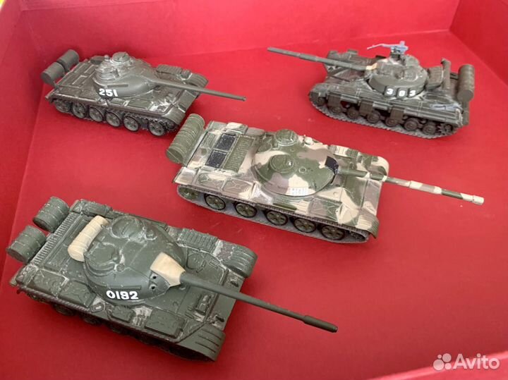 Модели танков 1:72