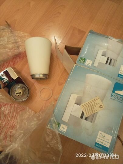 Бра для ванной IP44 eglo cailin