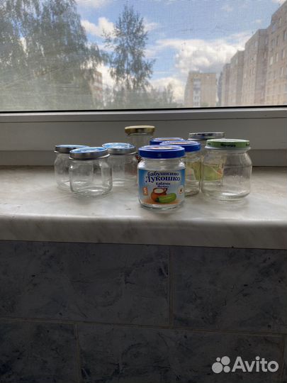 Банка стеклянная от 0.7 и 0.9 литра винтовая