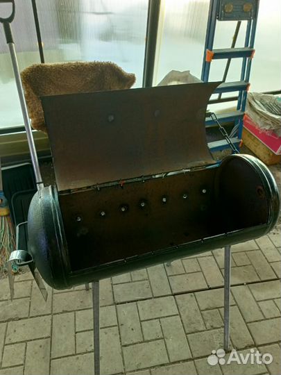 Мангал из газового баллона