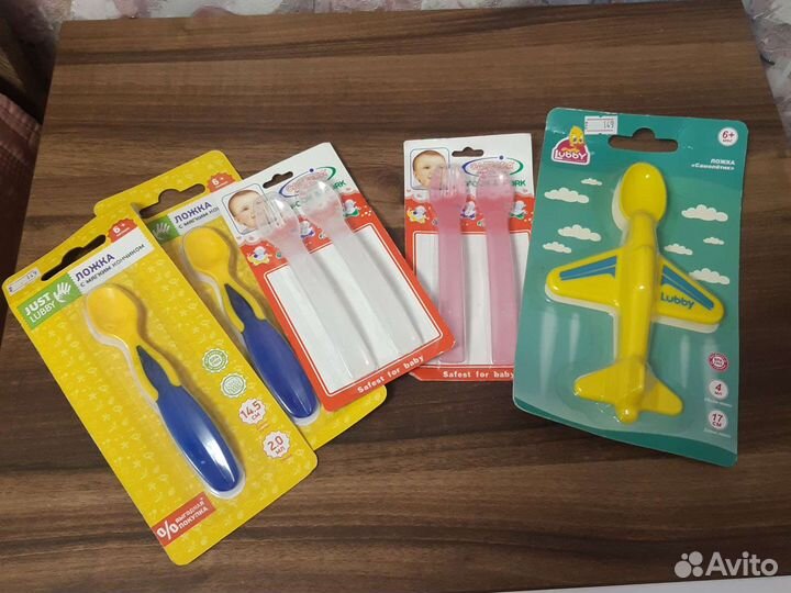 Ложка для кормления набор с вилкой