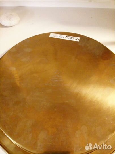 Поднос IKEA латунь