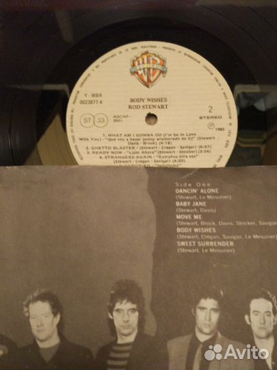 Грампластинка Rod Stewart 1983