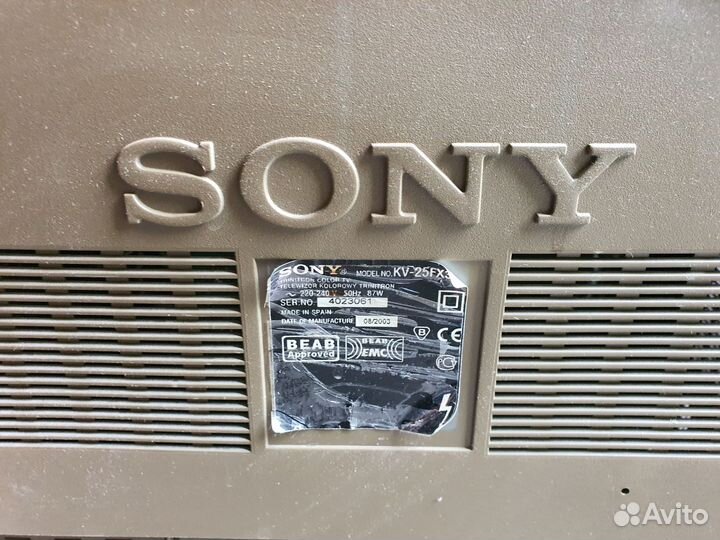 Телевизор Sony 25fx30k