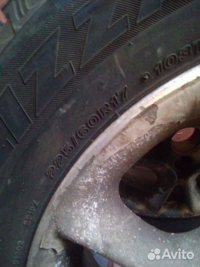Шины на дисках 225*60*17