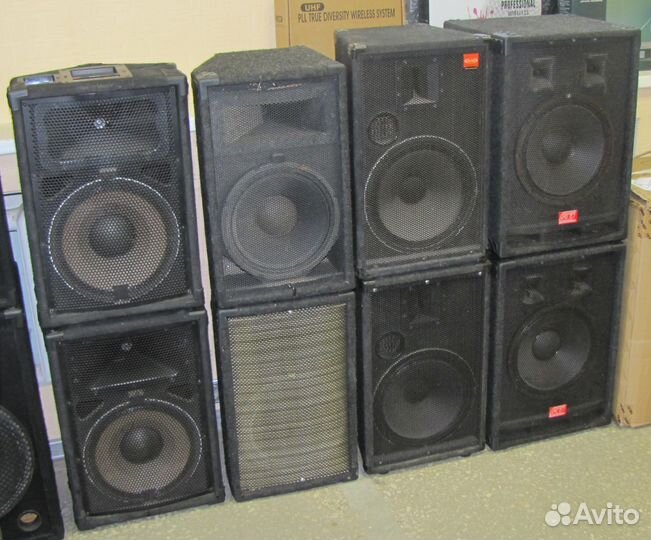 Колонки Pro 300-3200W Акустика D12-15