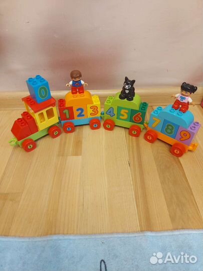 Lego duplo паровоз