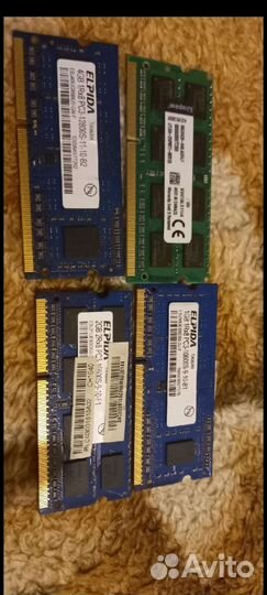 Оперативная память ddr3 для ноутбука