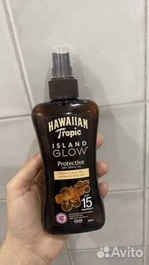 Hawaiian Tropic масло для загара 15spf