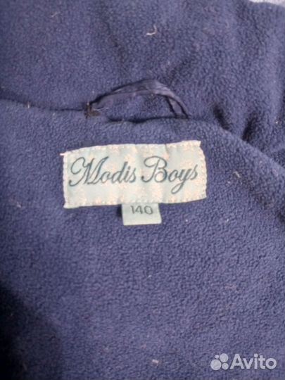 Пуховик на мальчика 140