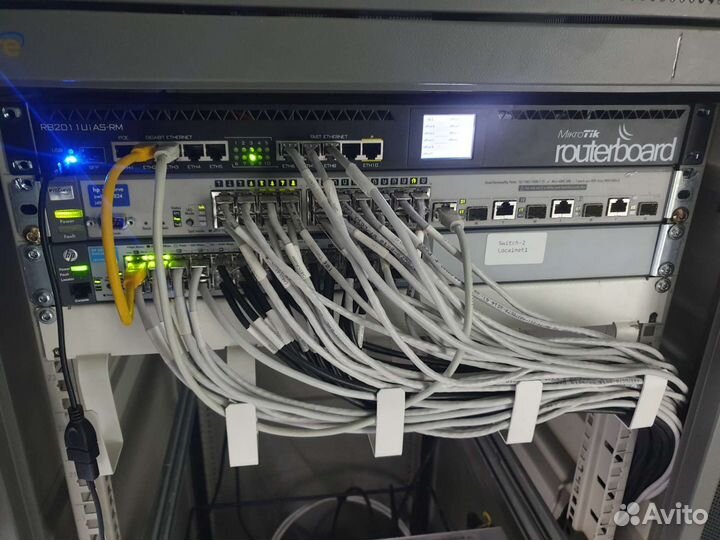 Коммутаторы, радиомост, роутер