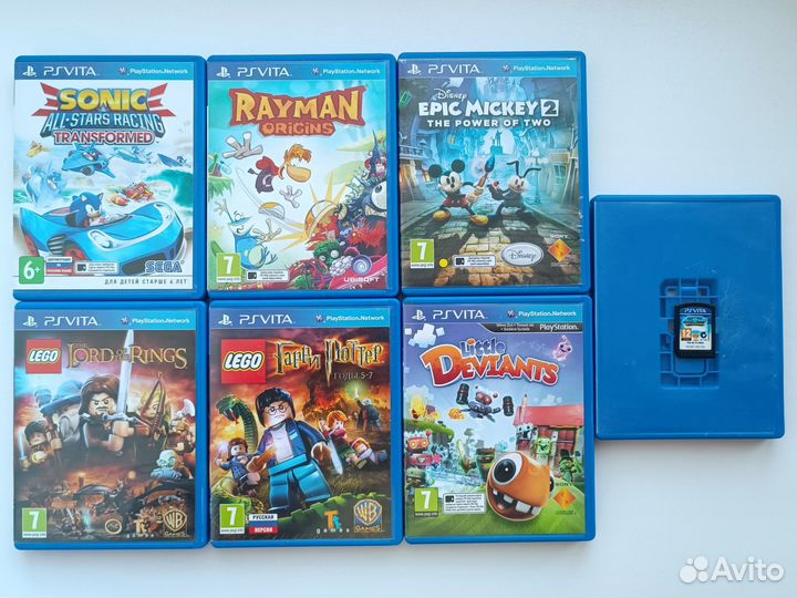 Картриджи PS Vita