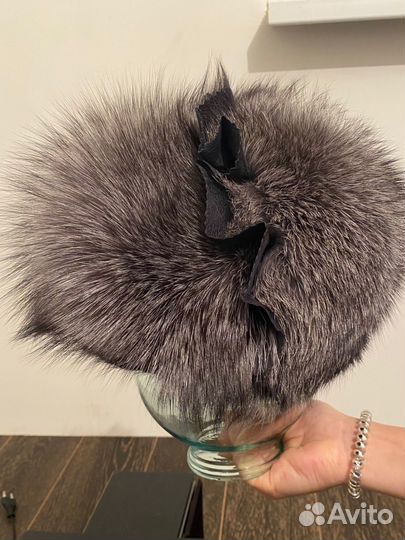 Шапка из чернобурки