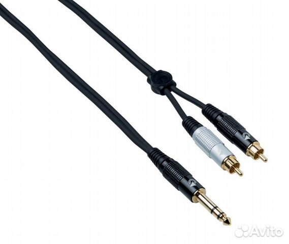 Кабель межблочный Jack-2RCA Bespeco eaysrm150 1.5