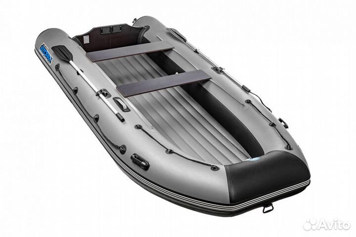 Лодка пвх Stormline Classic Air 400 серая