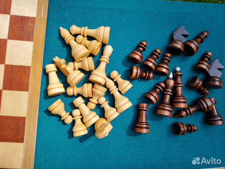 Шахматы деревянные СССР новые