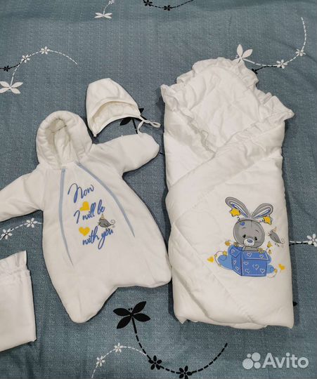 Комплект (конверт) на выписку теплый