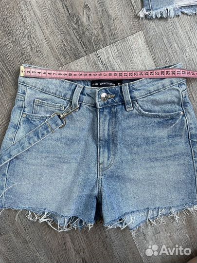 Джинсовые шорты женские/подростковые Bershka