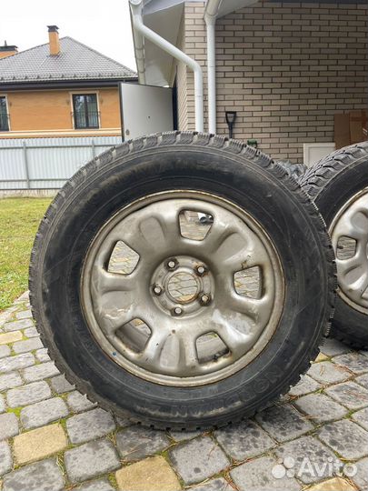 Зимние колеса r16 на Renault Duster