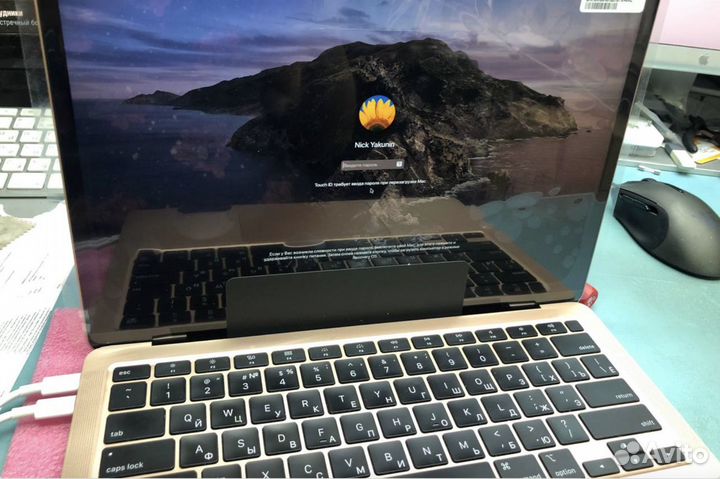 Топкейс Клавиатура Macbook Air 13 2018 2019 A1932
