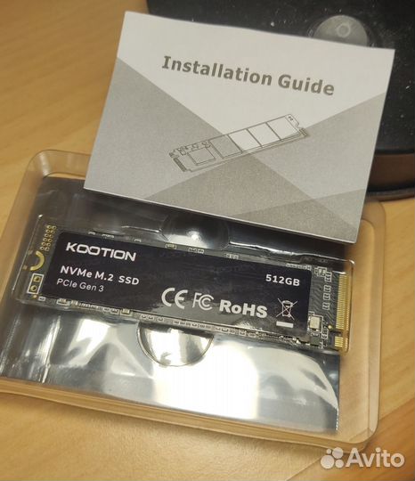 SSD m2 nvme 512gb PCle Gen 3 kootion