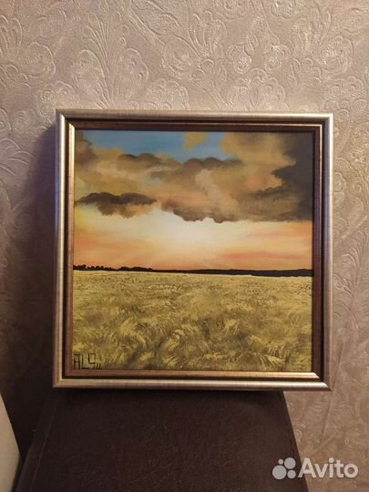 Картина маслом на холсте пейзаж