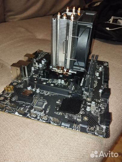 Материнская плата с процессором
