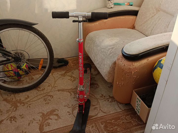 Зимний самокат