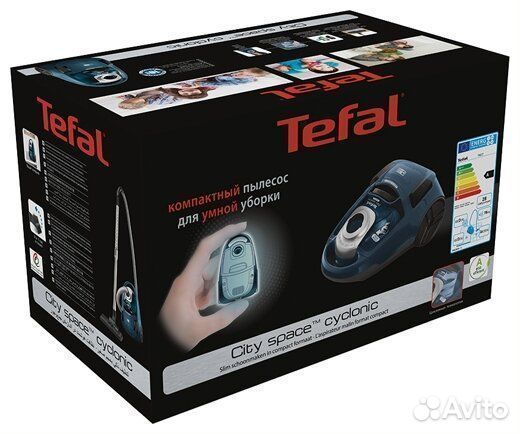 Пылесос с контейнером для пыли Tefal