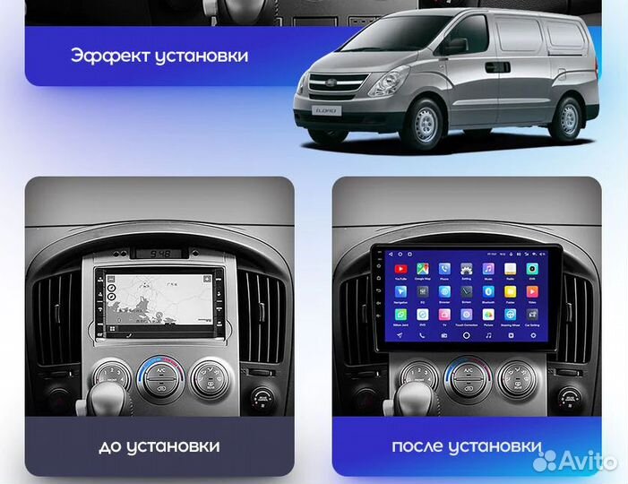 Магнитола Hyundai H1 Starex (2007-2015) Teyes